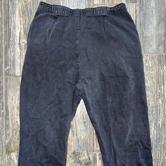 Bohme Black Paper mom jeans, Tapered Leg Woman Size M - Picture 3 of 8